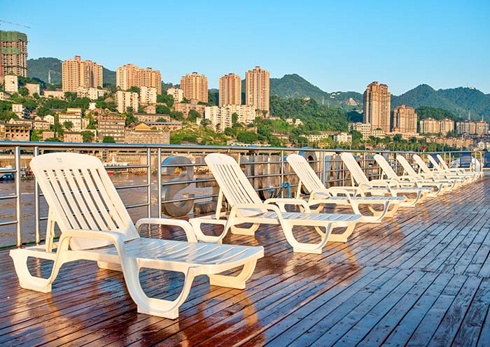 Yangtze River Cruise Deck