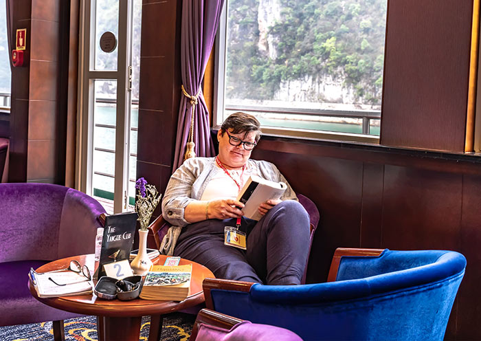 Reading Room on Yangtze River Cruise