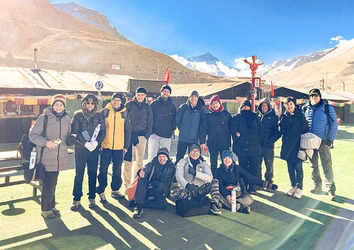 Our Guests at Everest Base Camp