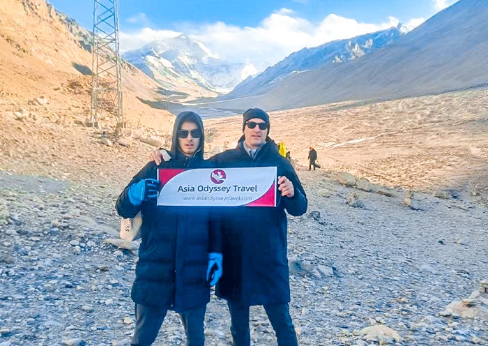 Our Guests at Everest Base Camp