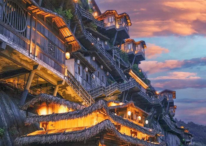 Night View of Wangxian Valley