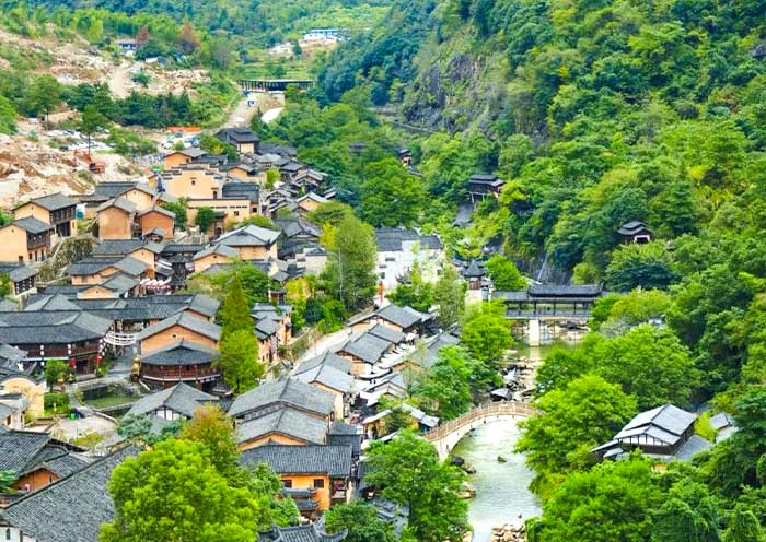 Wangxian Valley spring