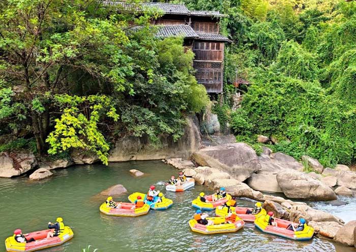 Wangxian Valley Rafting