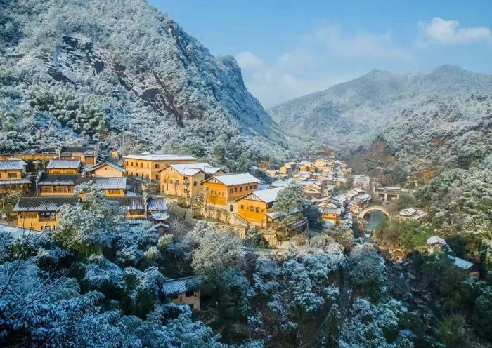 Wangxian Valley Winter Snow