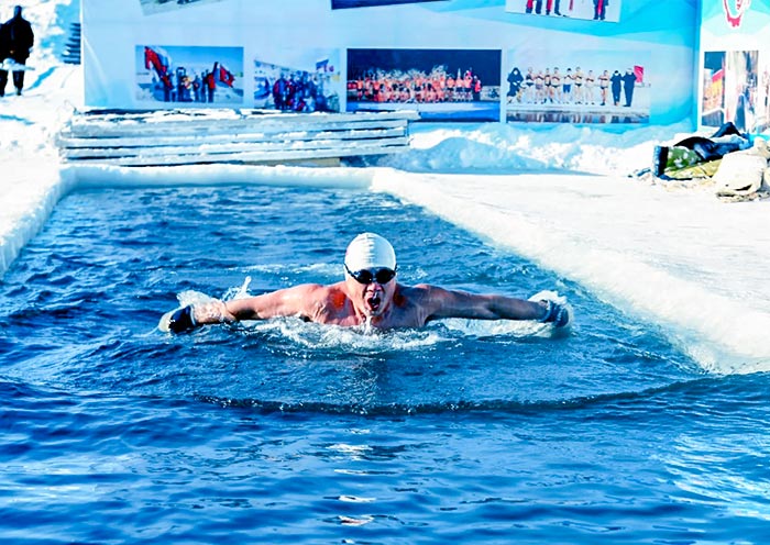 Winter Swimming Performance