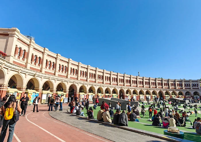 Inside Minyuan Square, Wudadao