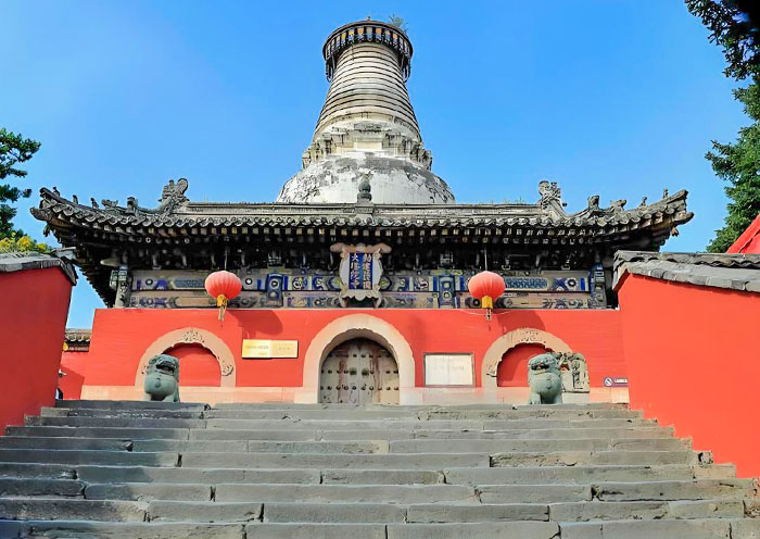 Great White Pagoda, Tayuan Temple of Wutaishan