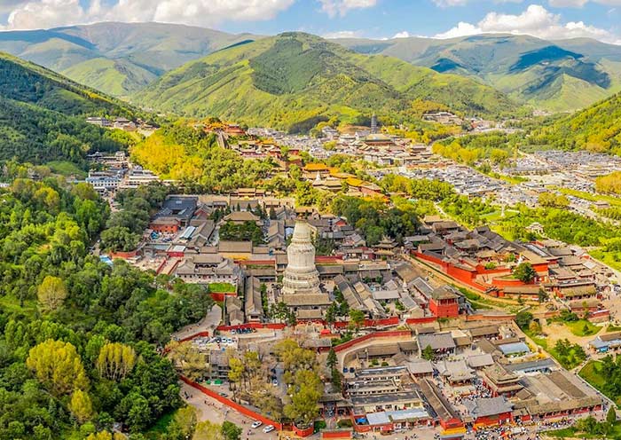 Tayuan Temple, Landmark of Wutaishan