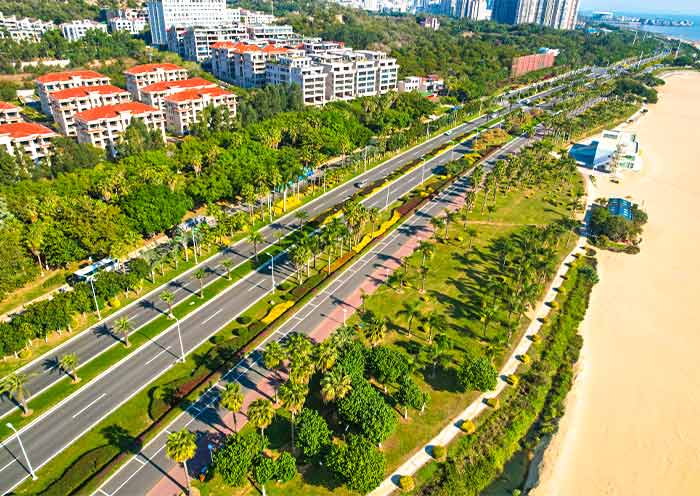 Huandao Road in Xiamen