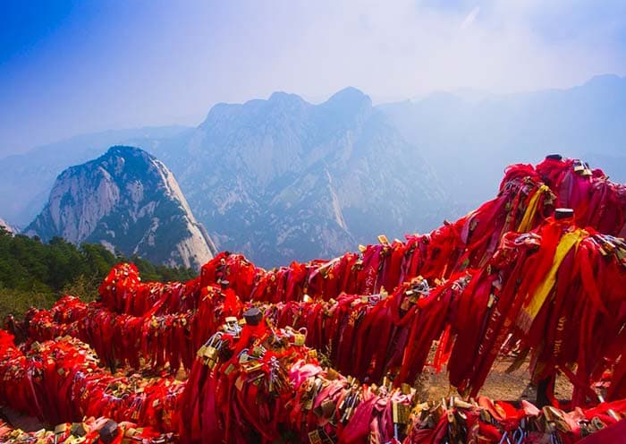 Xian Mount Huashan Panoramic View