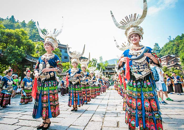 Xijiang Qianhu Miao Village