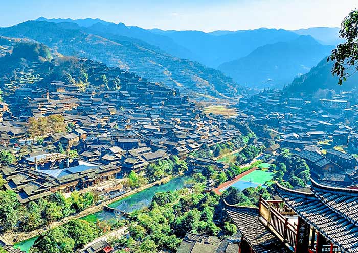 Xijiang Qianhu Miao Village