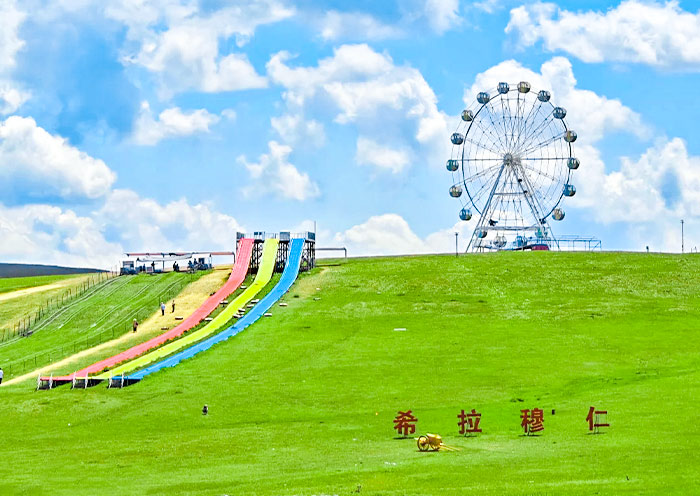 Ferris Wheel at Xilamuren Grassland