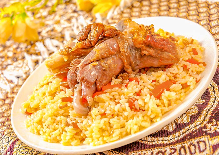 Polu Rice or Xinjiang Pilaf, Xinjiang Cuisine
