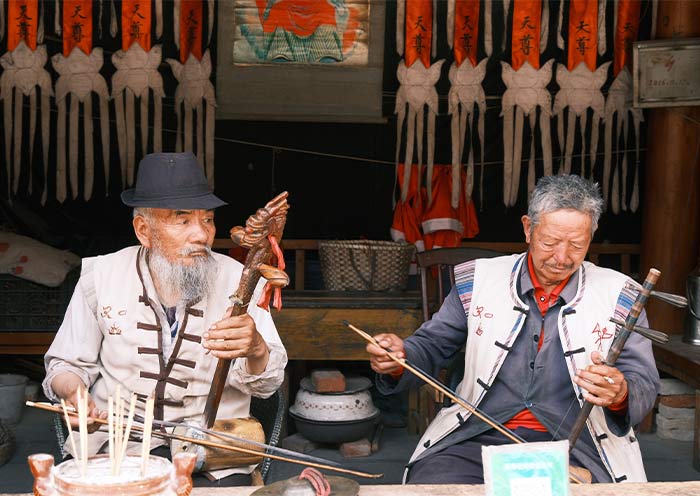 Bai People at XIzhou Village