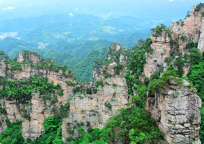 Natural Great Wall in Yangjiajie