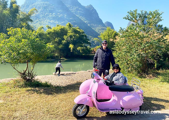 Our Dear Guests Visited Yangshuo Countryside
