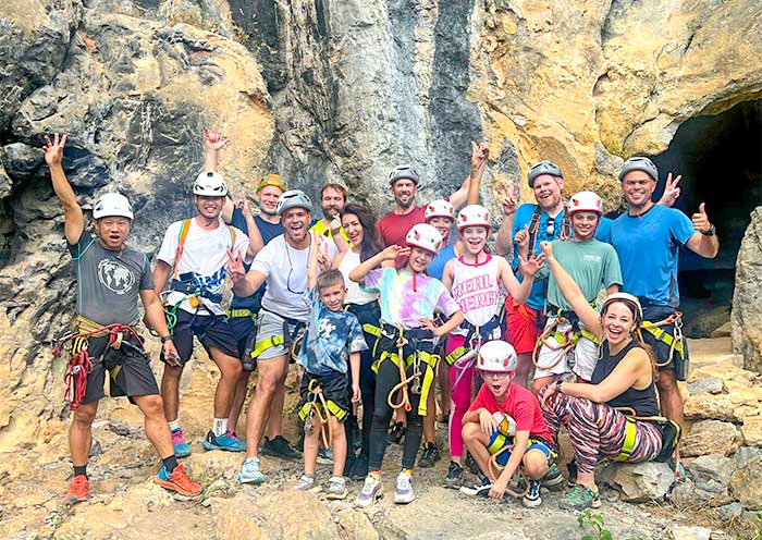 Our Customers Experience Thrilling FERRATA in Yangshuo