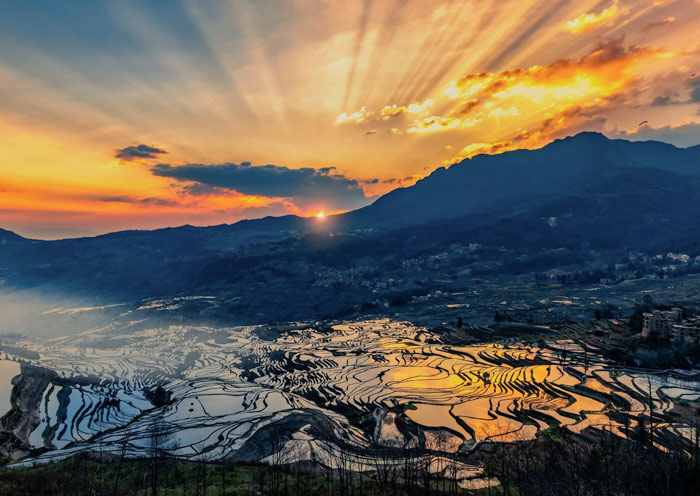 The Wow Moment at Yuanyang Rice Terraces!