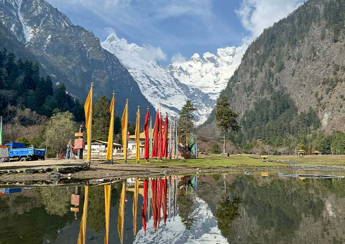 Yubeng Village in a beautiful Tibetan village