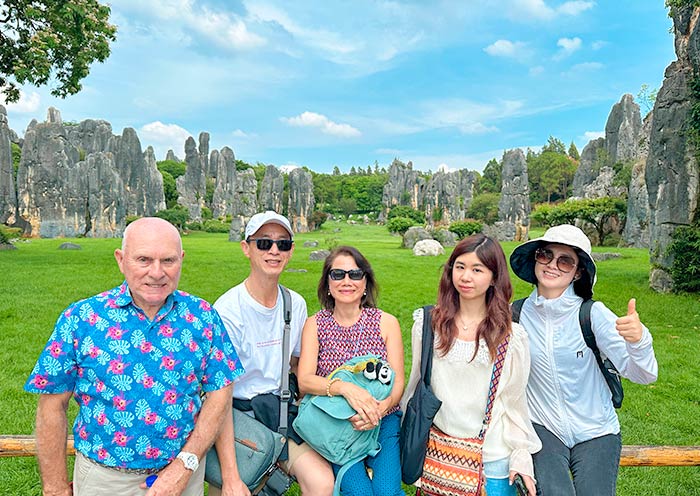 Our Customers in Stone Forest, Yunnan