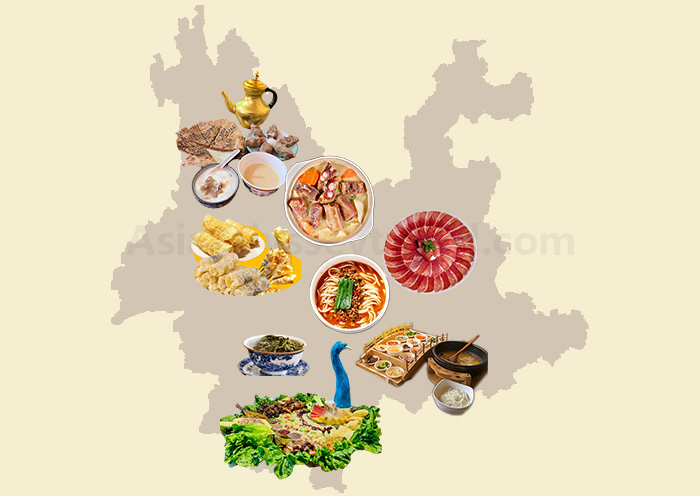 Yunnan Food Map