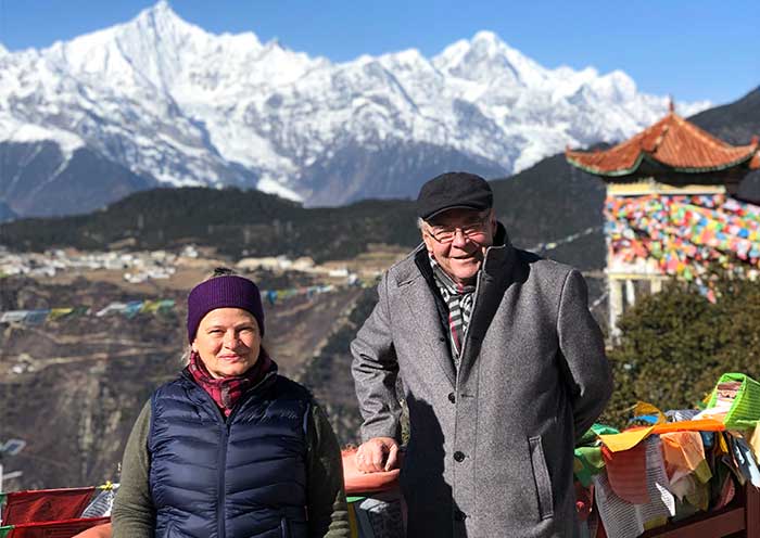 Our Guests Visited Mingyong Glacier in Yunnan
