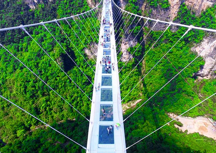 Zhangjiaije Grand Canyon Glass Bridge Zhangjiaije Grand Canyon Glass Bridge