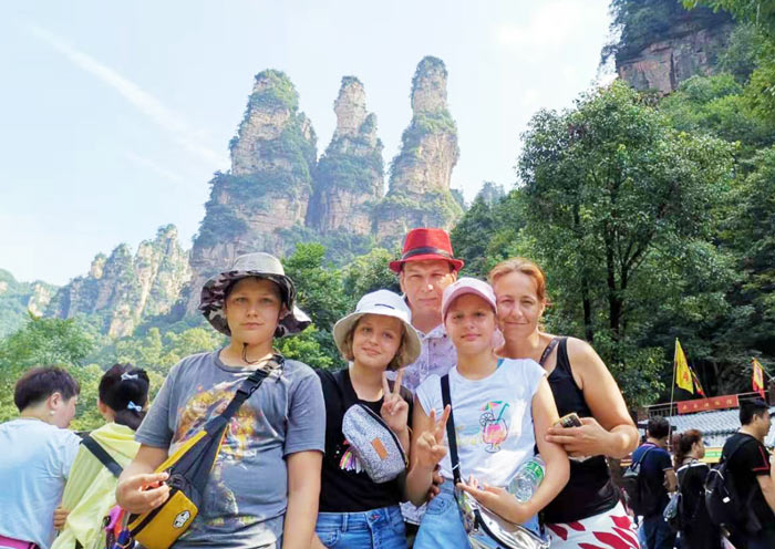 Have fun in Zhangjiajie