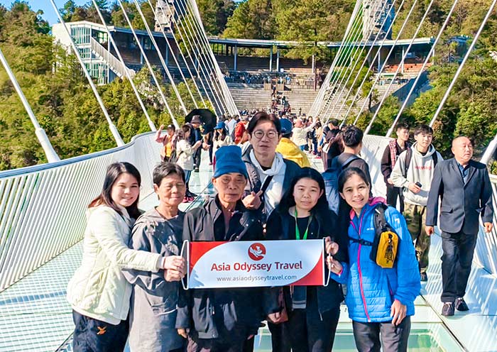 Visited Zhangjiajie Glass Bridge in Small Group