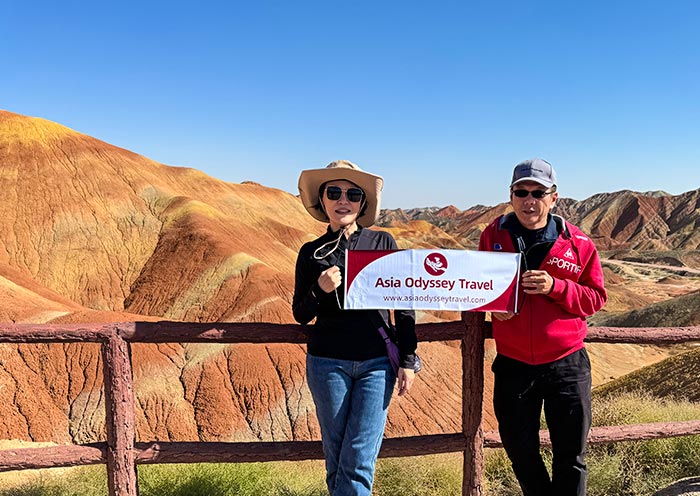 Amazing Danxia landforms