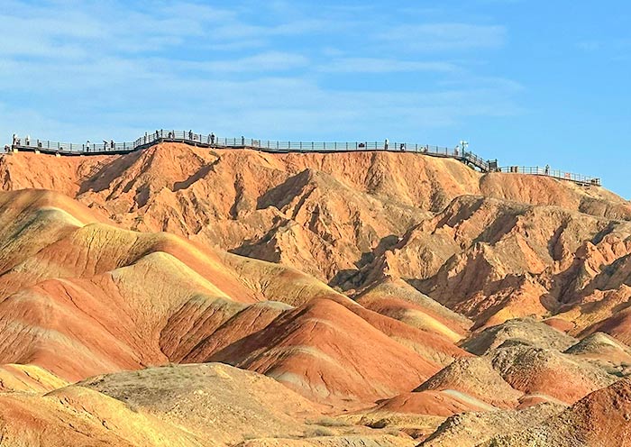 Observation Deck, Zhangye Danxia Geopark Observation Deck, Zhangye Danxia Geopark