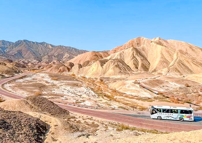 Zhangye National Geopark Eco-bus