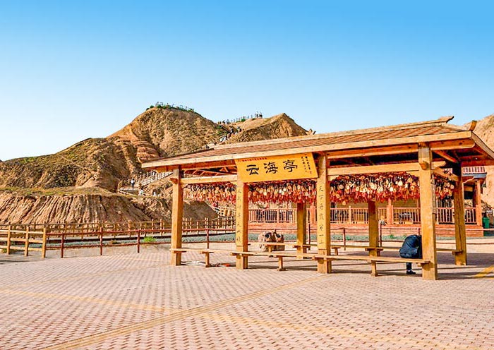 Zhangye's Rainbow Mountains offer breathtaking panoramic views