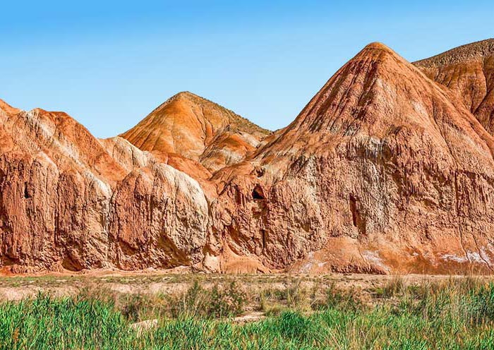 Zhangye's Danxia Park boasts colorful geological wonders