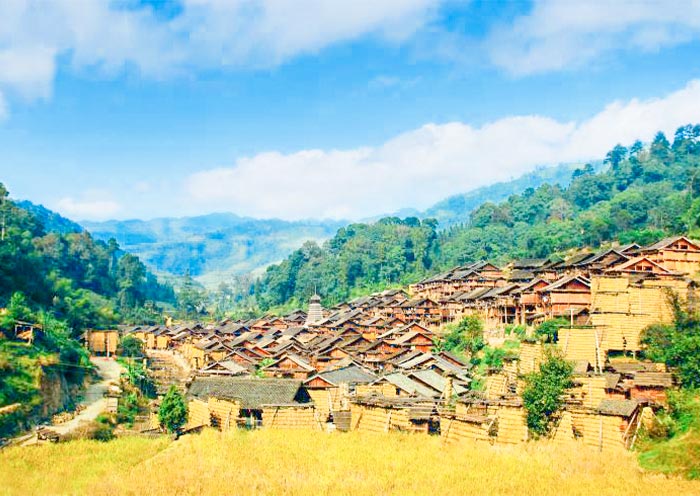 Zhanli Dong Village in Autumn