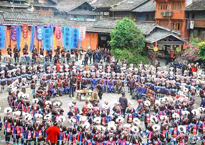 Festivals in Zhaoxing Dong Village