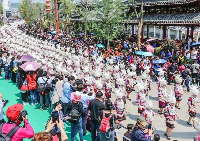 Guizhou Zimei Festival, the Miao Love Day