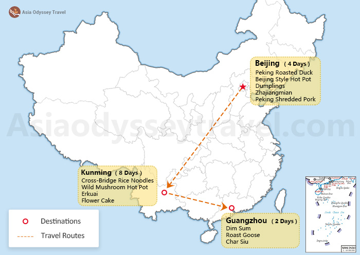 Foodie Trip with China's Golden Triangle