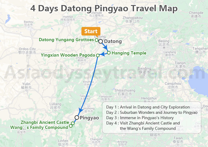 Datong Map