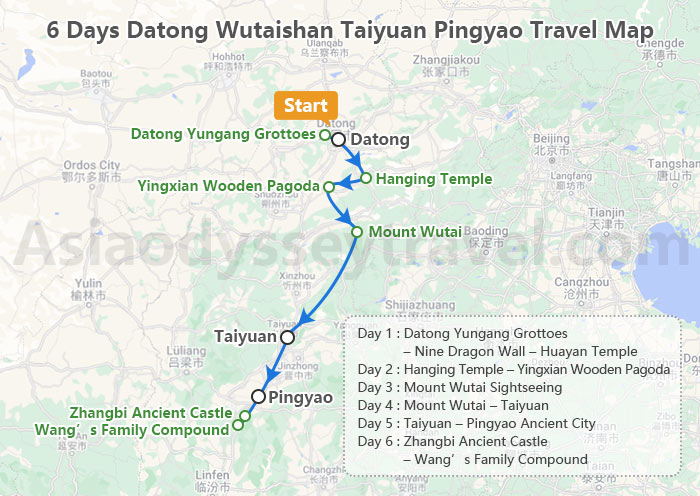 Datong Map