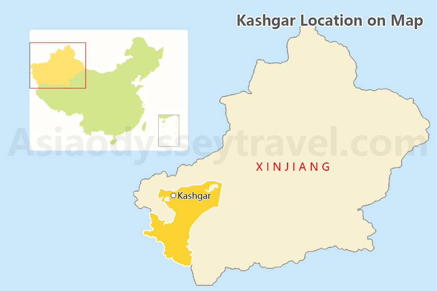 Kashgar Map