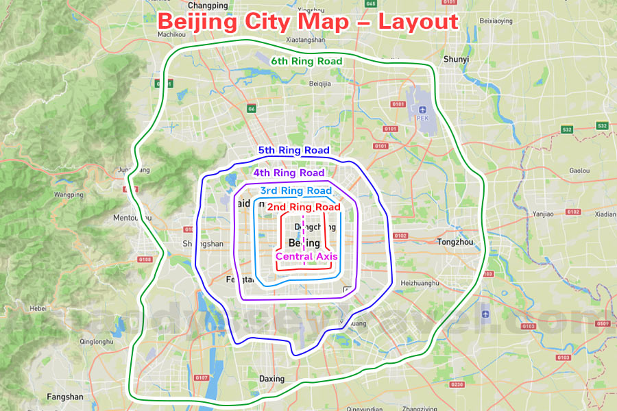 Beijing maps