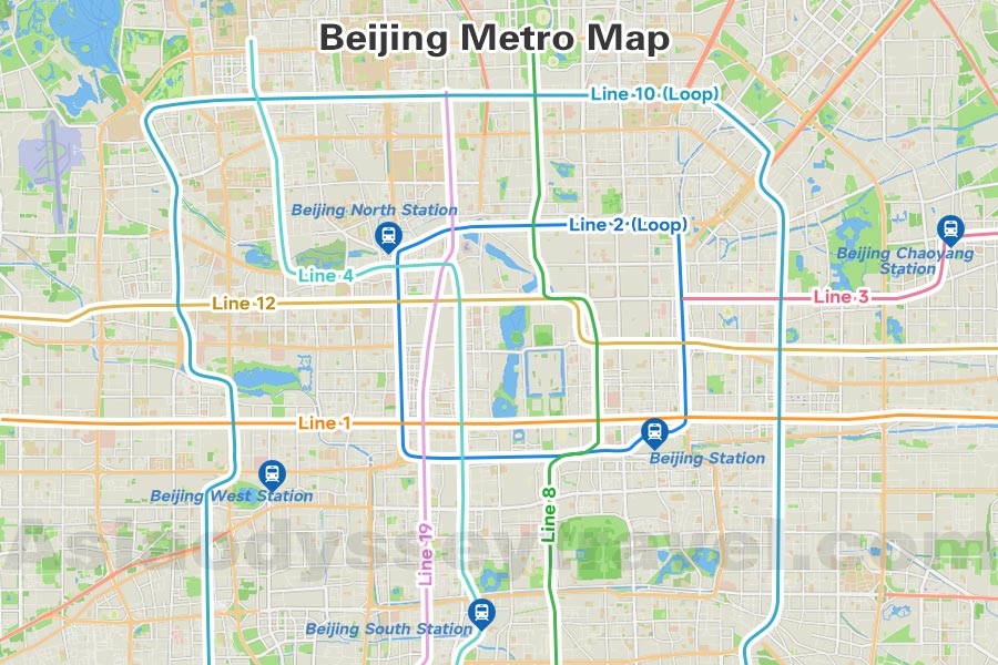 Beijing maps