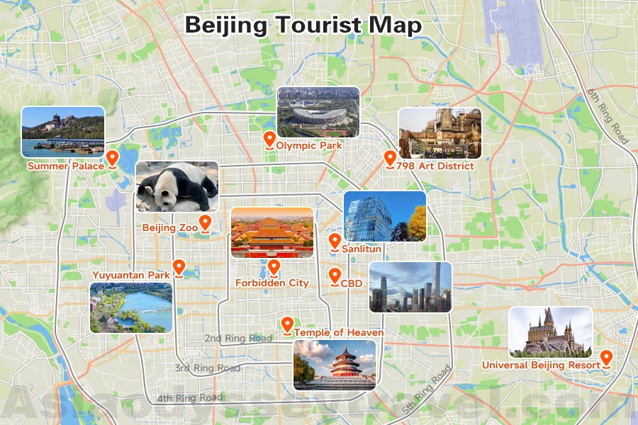 Beijing maps