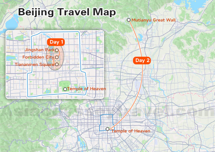 Beijing maps