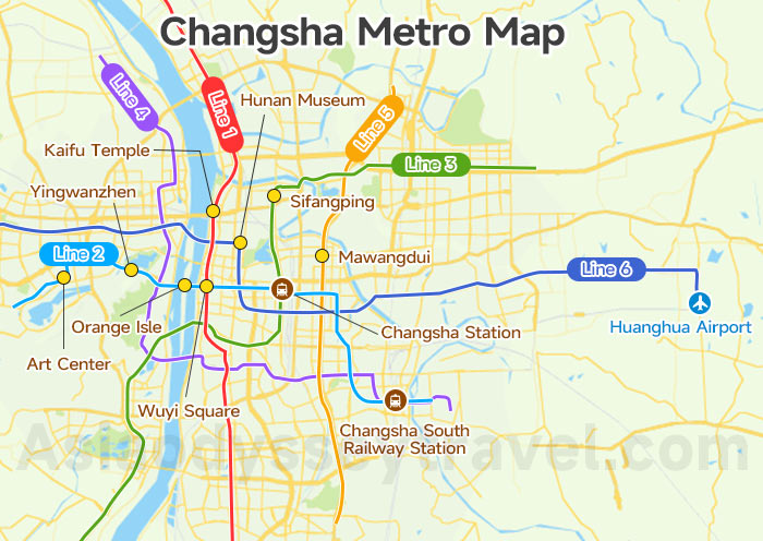 Changsha Metro Map