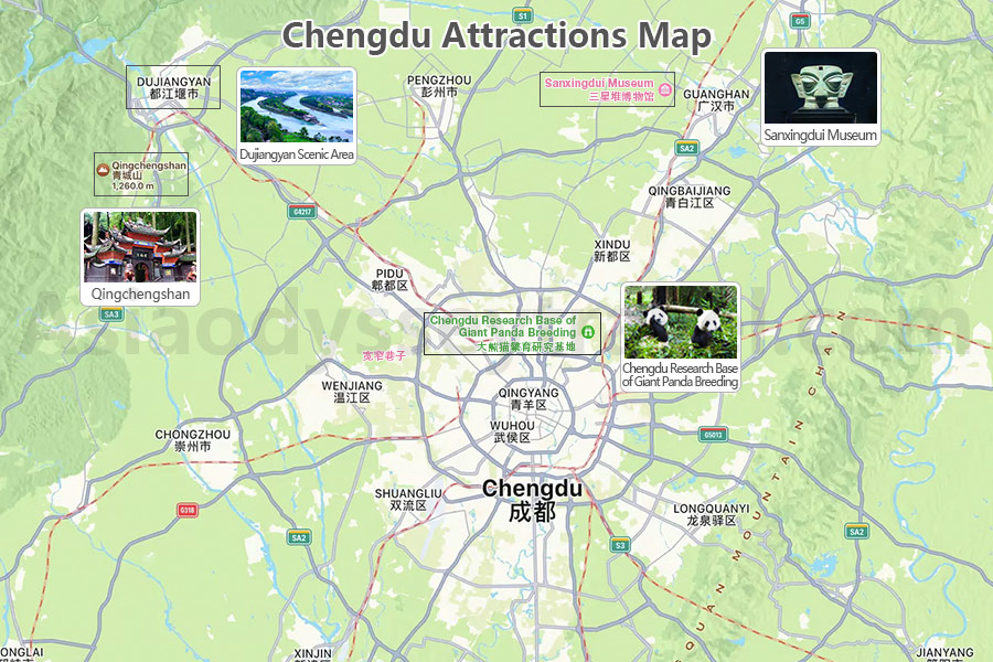 Chengdu Map