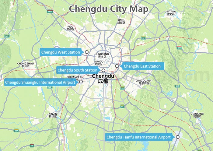 Chengdu Map