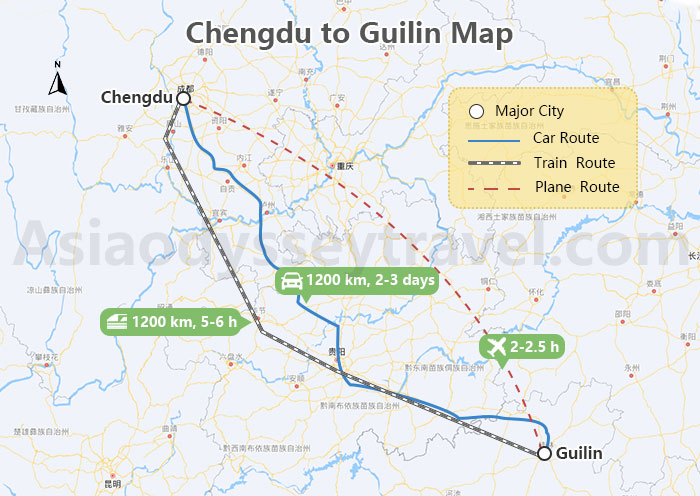 Chengdu Map